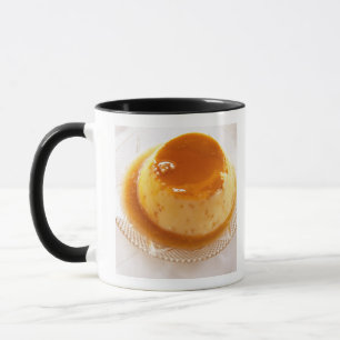 Mug Crème caramel type de pudding au caramel