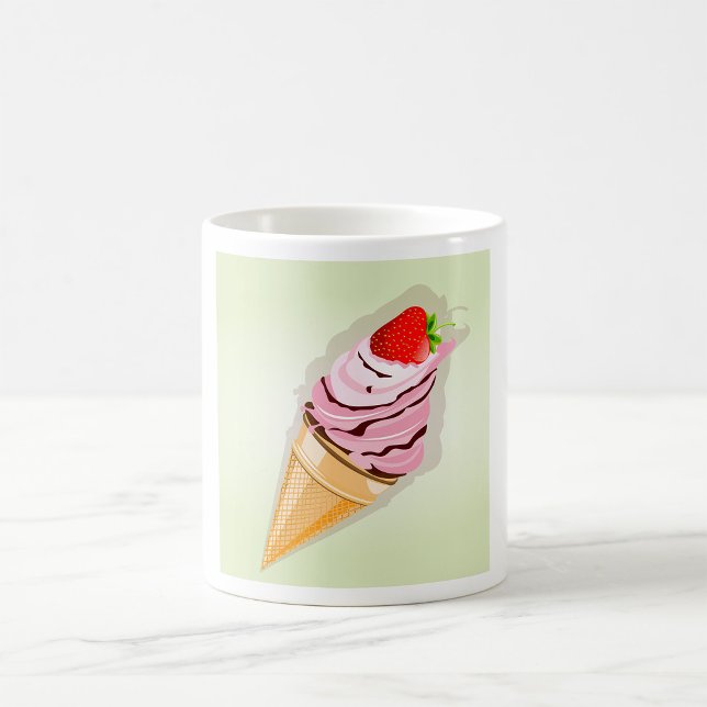 Mug Crème De Glace À La Fraise (Créateur téléchargé)