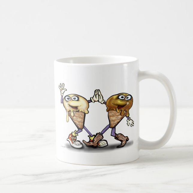 Mug Crème de glace sociale (Droite)