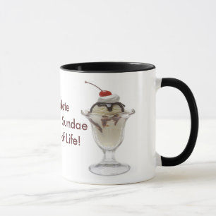Mug Crème glacée au chocolat Sundae