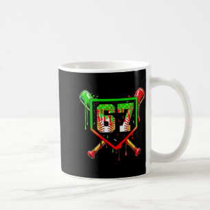 Mug Crème Glacée de Baseball Coulée Numéro 67 Joueur 6