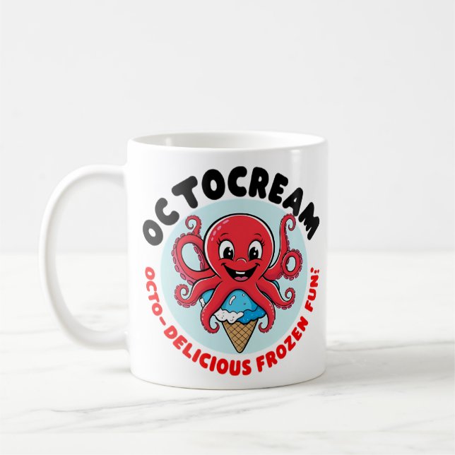 Mug Crème glacée d'octopus (Gauche)