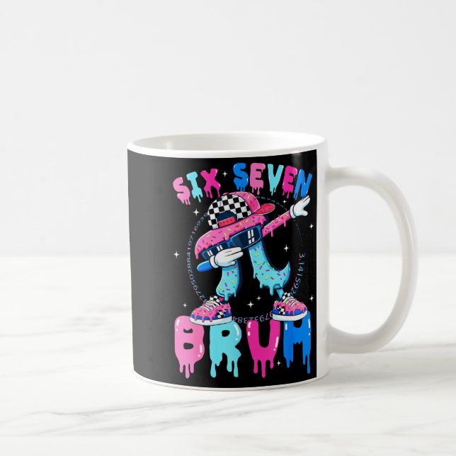 Mug Crème glacée numéro six sept mec 67 mème jour 3.14 (Droite)