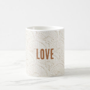 Mug Crème Marron Bohème Bohémien