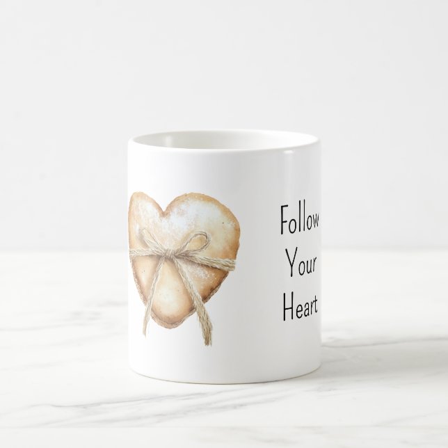 Mug Crème Suivez Votre Cœur (Centre)