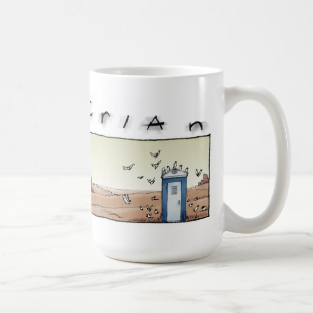 Mug crépuscule de Port-o-John (Droite)