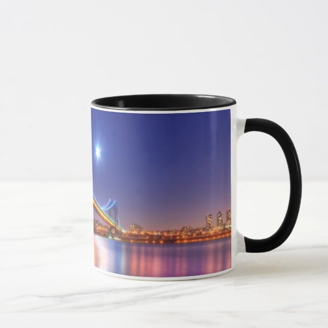 Mug Crépuscule, George Washington BridgePalisades, NJ. (Droite)