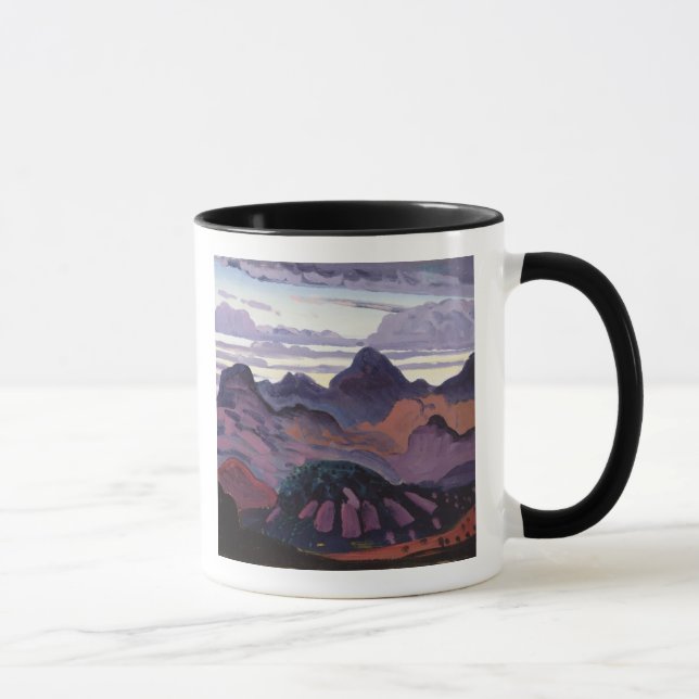 Mug Crépuscule profond, Pyrénées, c.1912-13 (huile sur (Droite)