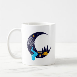Mug Crescent Moon Adventure Camping