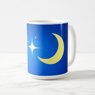 Mug Crescent Moon Avec Symbole étoiles