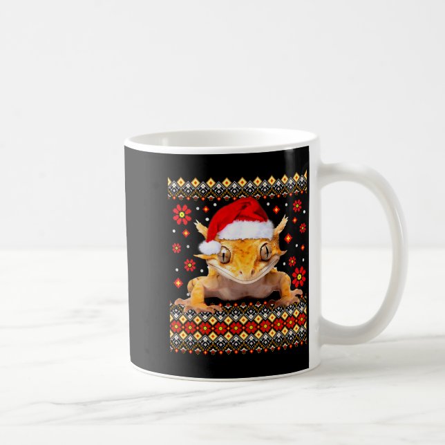 Mug Crested Gecko Ugly Christmas Sweater  (Droite)