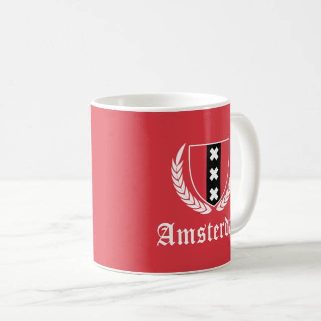 Mug Crête d'Amsterdam (Devant droit)