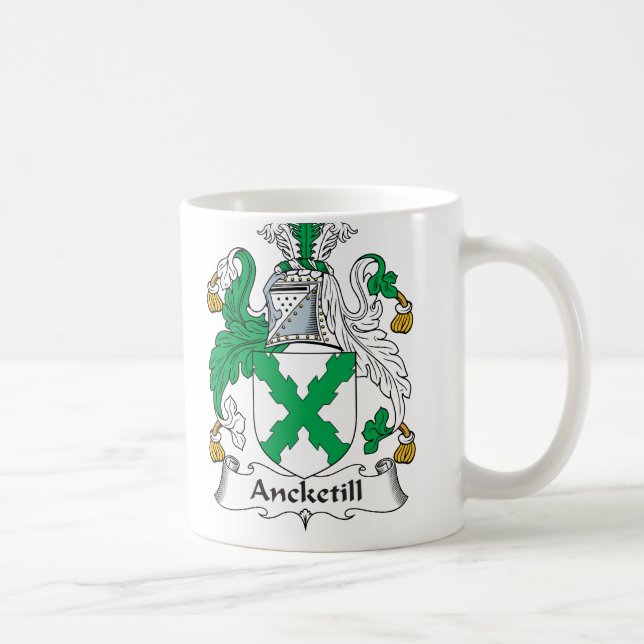 Mug Crête de famille d'Ancketill (Droite)