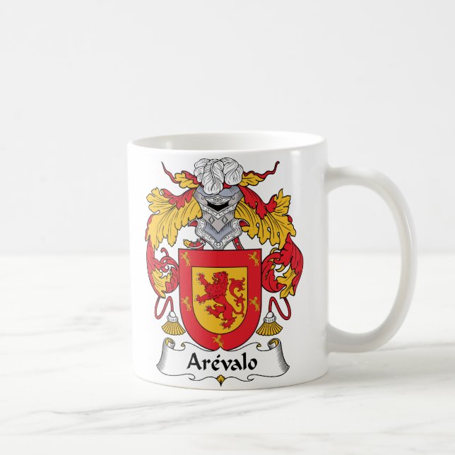 Mug Crête de famille d'Arevalo (Droite)