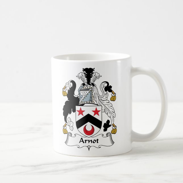 Mug Crête de famille d'Arnot (Droite)
