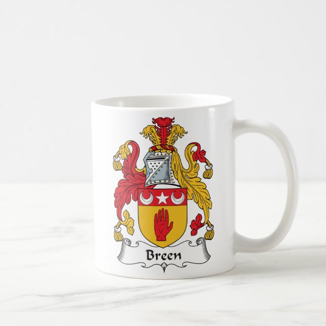 Mug Crête de famille de Breen (Droite)