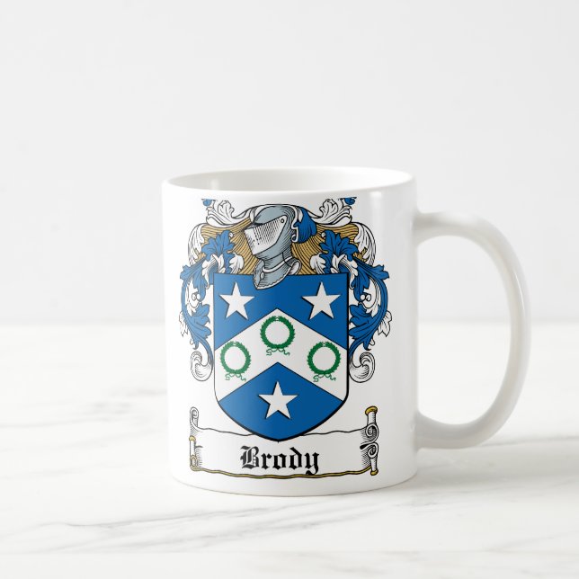 Mug Crête de famille de Brody (Droite)