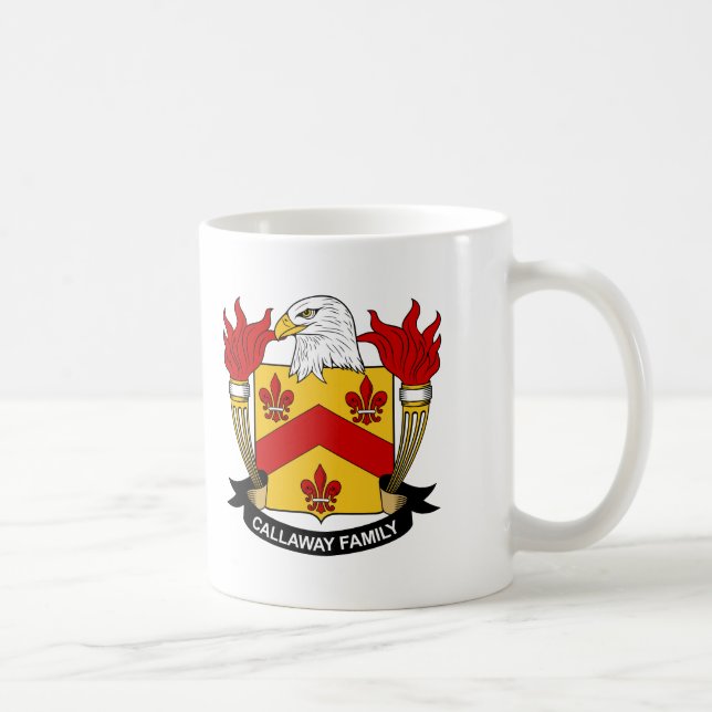 Mug Crête de famille de Callaway (Droite)