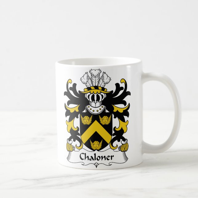 Mug Crête de famille de Chaloner (Droite)