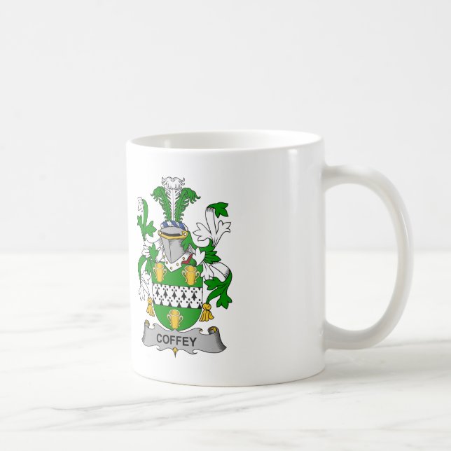 Mug Crête de famille de Coffey (Droite)
