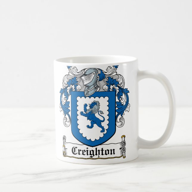Mug Crête de famille de Creighton (Droite)