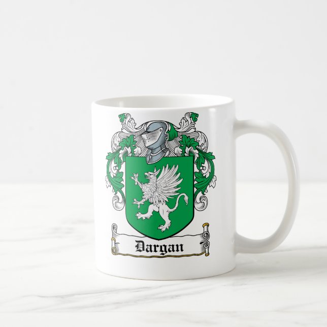 Mug Crête de famille de Dargan (Droite)