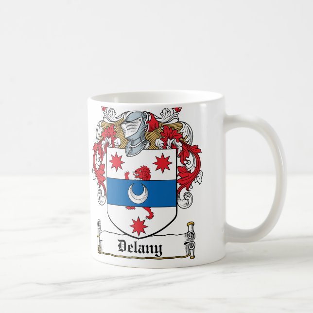 Mug Crête de famille de Delany (Droite)
