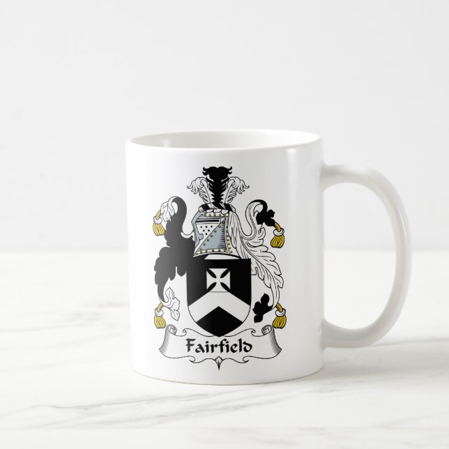 Mug Crête de famille de Fairfield (Droite)
