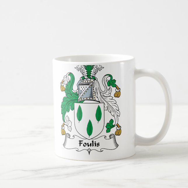 Mug Crête de famille de Foulis (Droite)