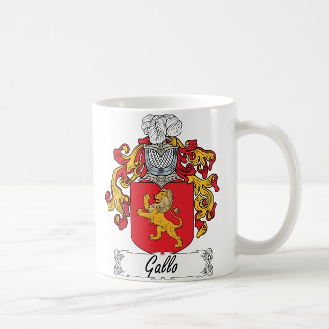 Mug Crête de famille de Gallo (Droite)