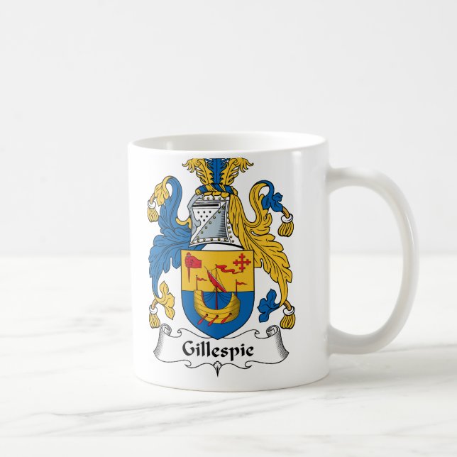 Mug Crête de famille de Gillespie (Droite)