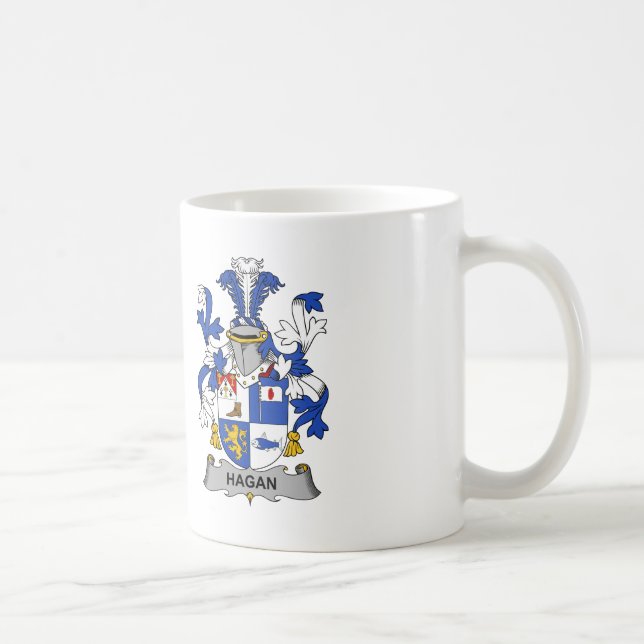 Mug Crête de famille de Hagan (Droite)