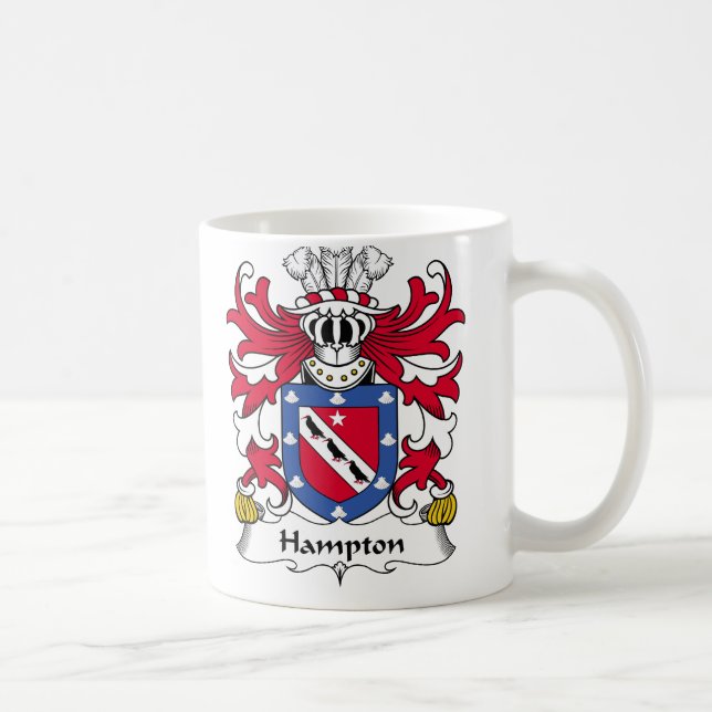 Mug Crête de famille de Hampton (Droite)