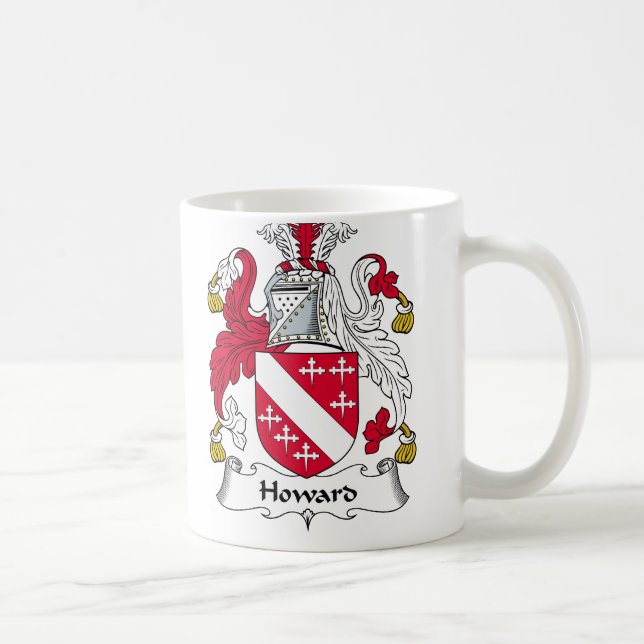 Mug Crête de famille de Howard (Droite)