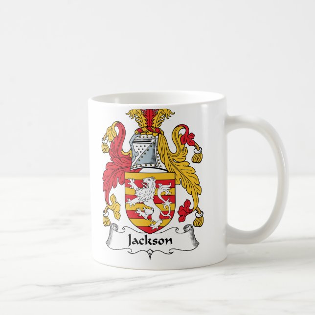 Mug Crête de famille de Jackson (Droite)