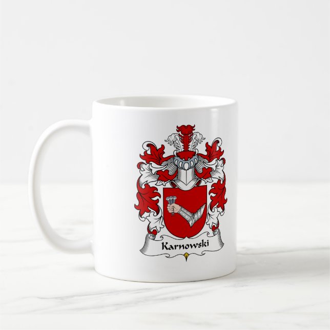 Mug Crête de famille de Karnowski (Gauche)