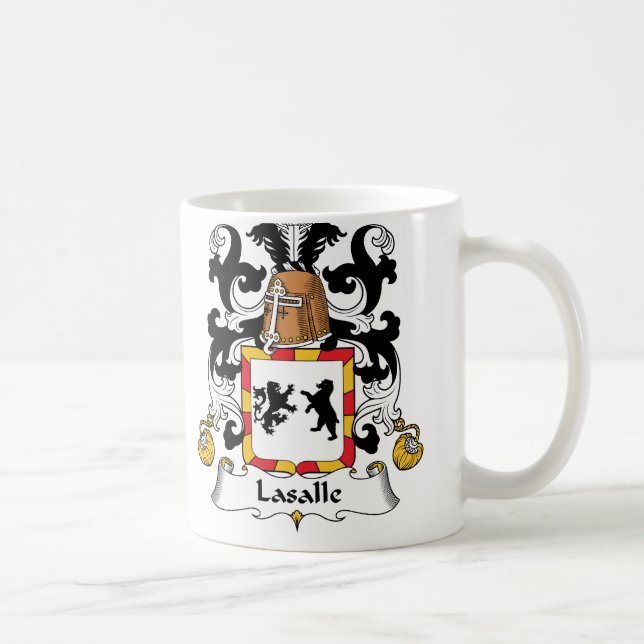 Mug Crête de famille de LaSalle (Droite)