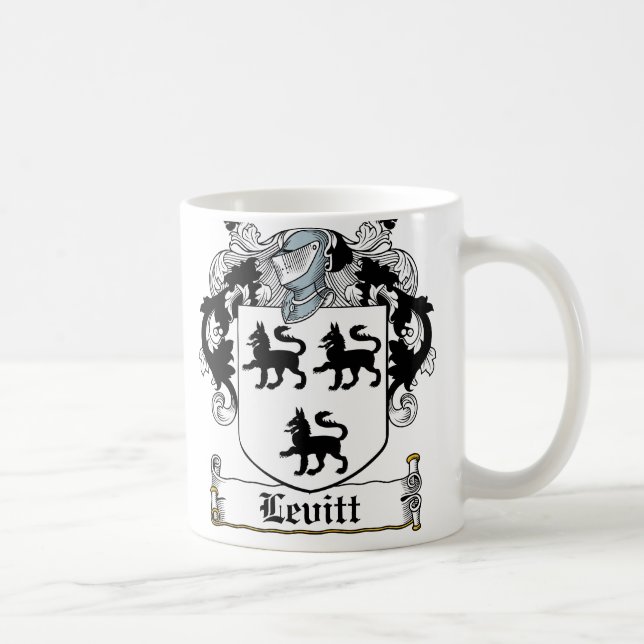 Mug Crête de famille de Levitt (Droite)