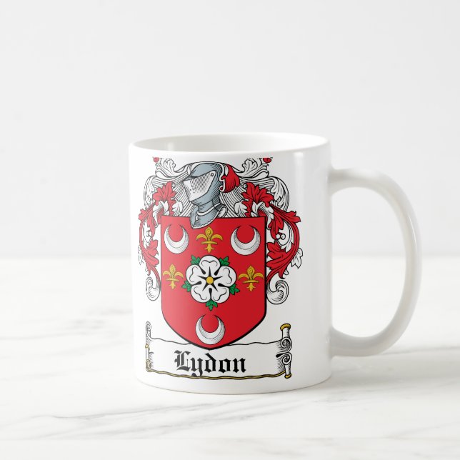 Mug Crête de famille de Lydon (Droite)