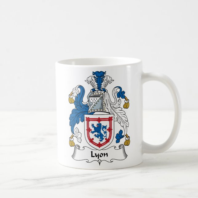 Mug Crête de famille de Lyon (Droite)
