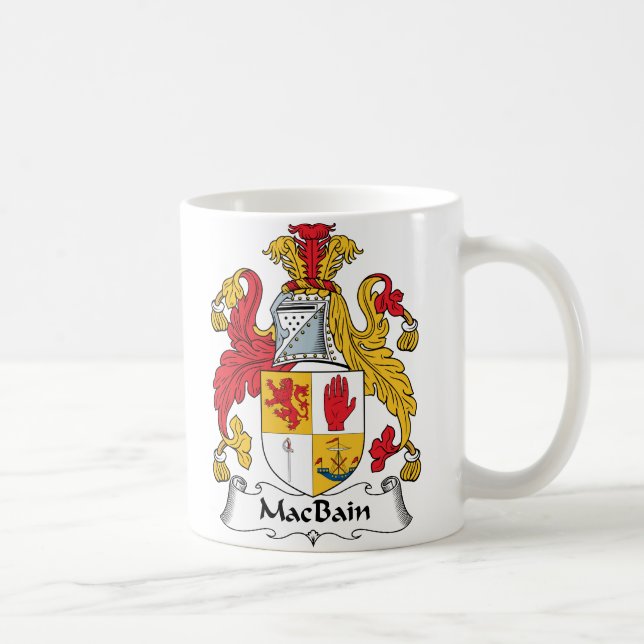 Mug Crête de famille de MacBain (Droite)