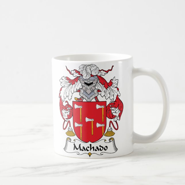 Mug Crête de famille de Machado (Droite)