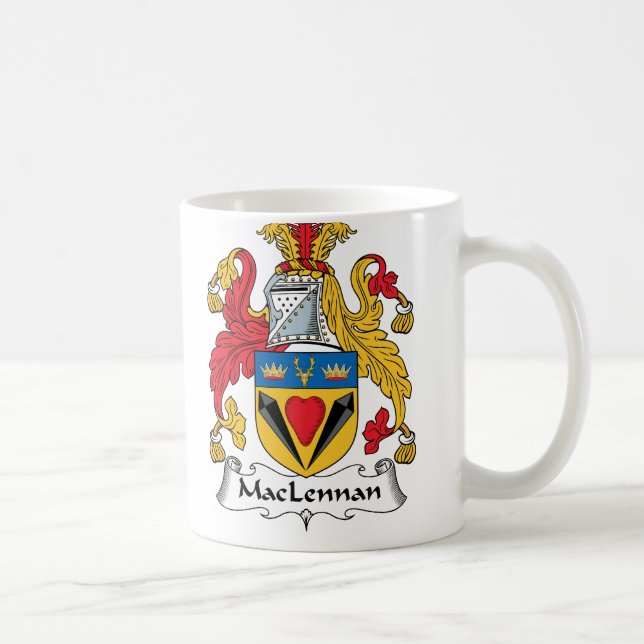 Mug Crête de famille de MacLennan (Droite)