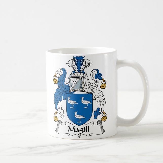Mug Crête de famille de Magill (Droite)