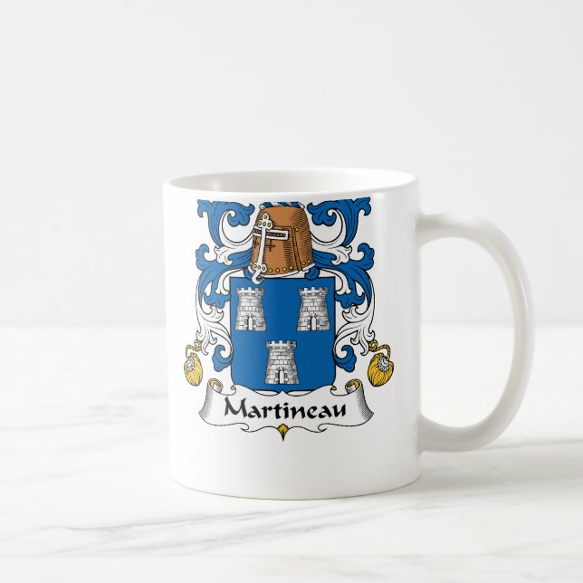 Mug Crête de famille de Martineau (Droite)