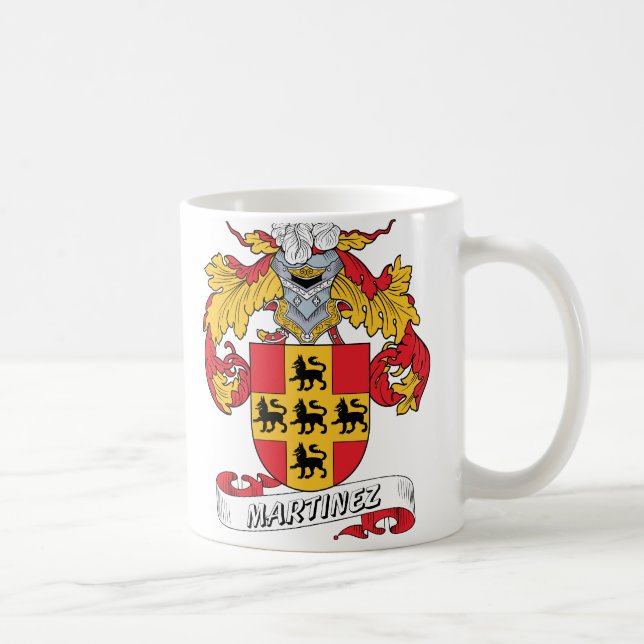 Mug Crête de famille de Martinez (Droite)