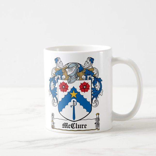 Mug Crête de famille de McClure (Droite)