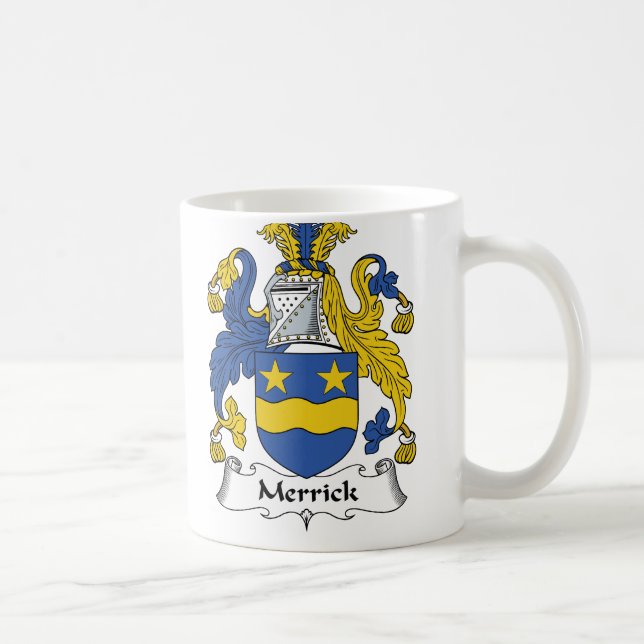 Mug Crête de famille de Merrick (Droite)