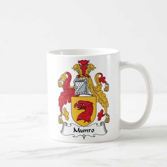 Mug Crête de famille de Munro (Droite)