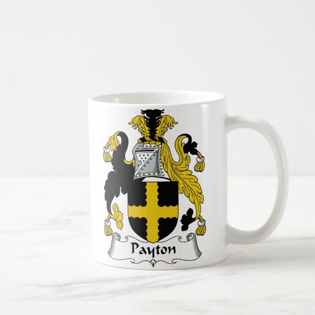 Mug Crête de famille de Payton (Droite)